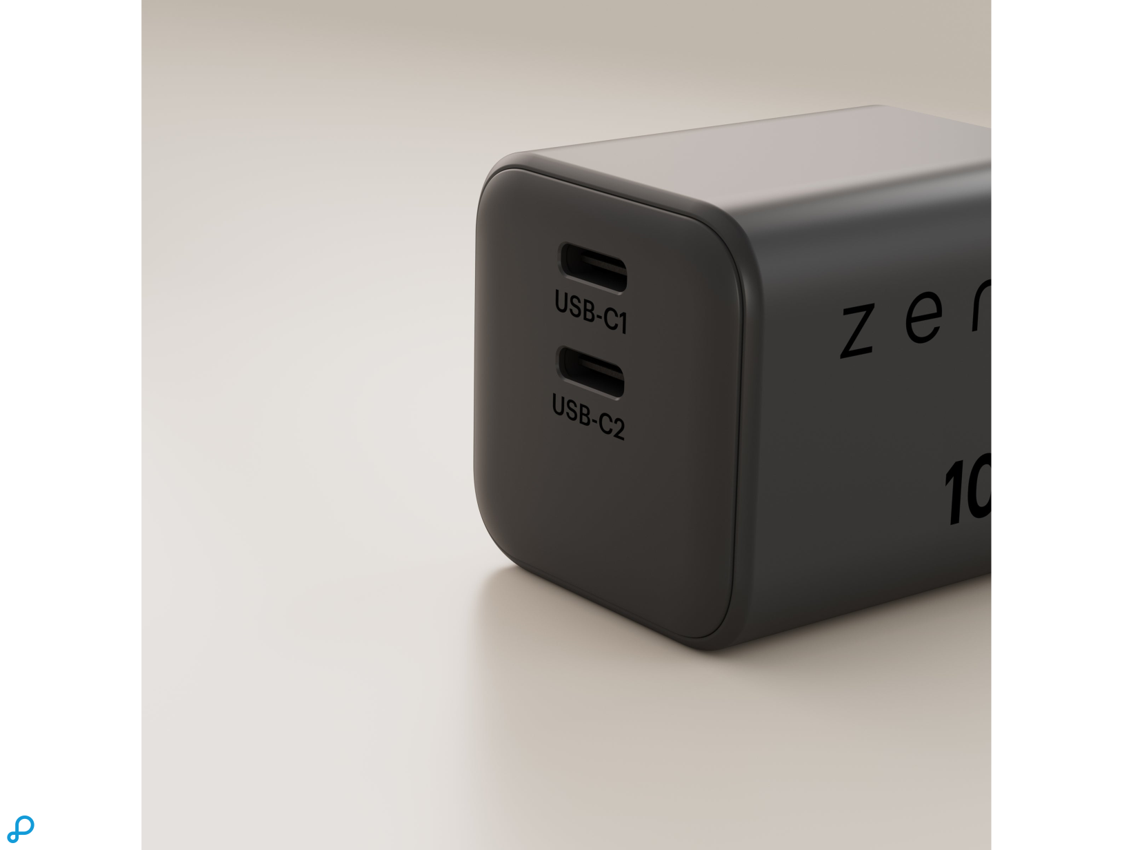 Zens USB-C 100W PD Lader 2x USB-C Zwart-2