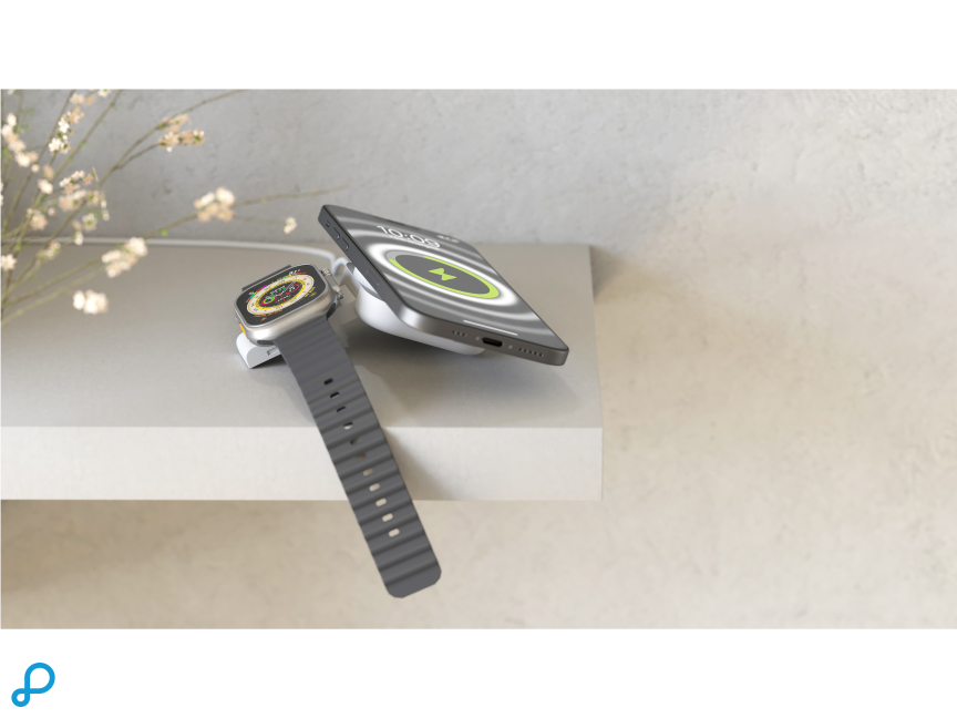 Zens 2-in-1 MagSafe/Watch lader