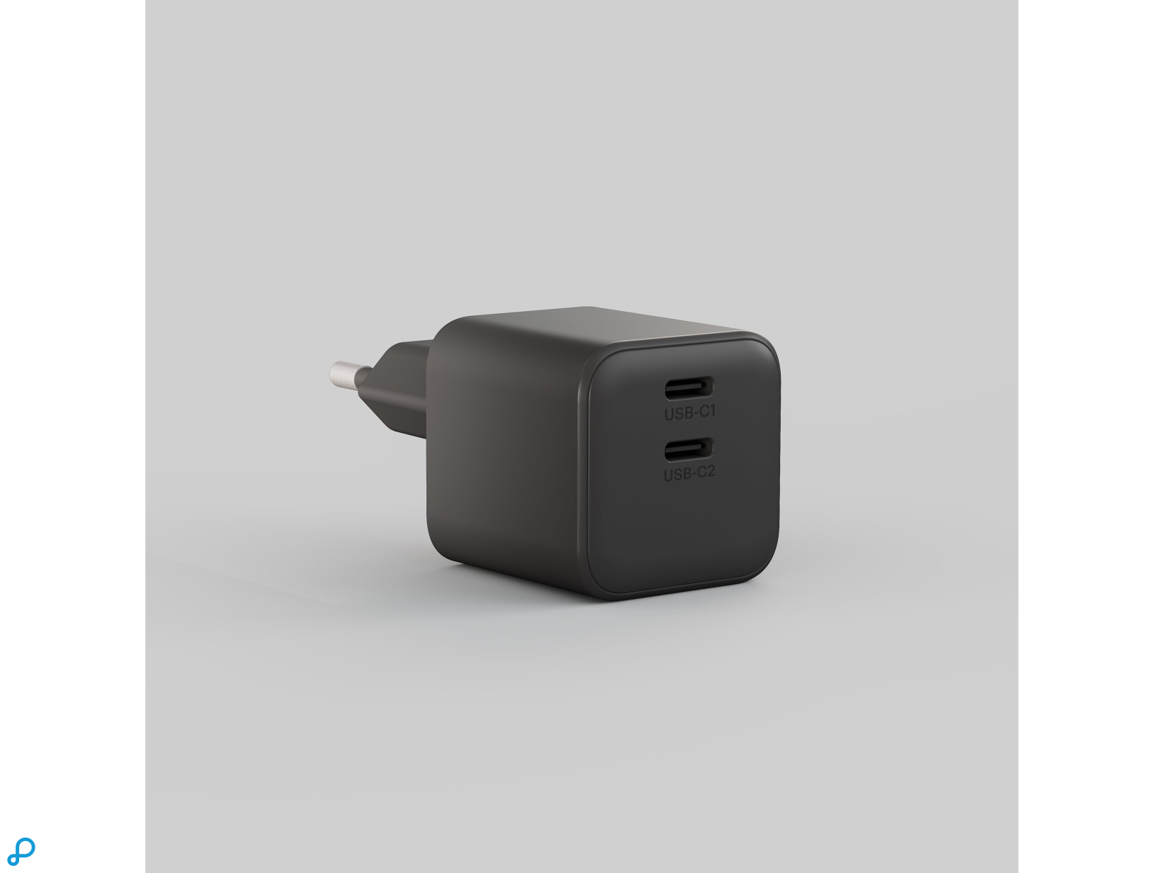 Zens USB-C 45W PD Lader 2x USB-C Zwart-2