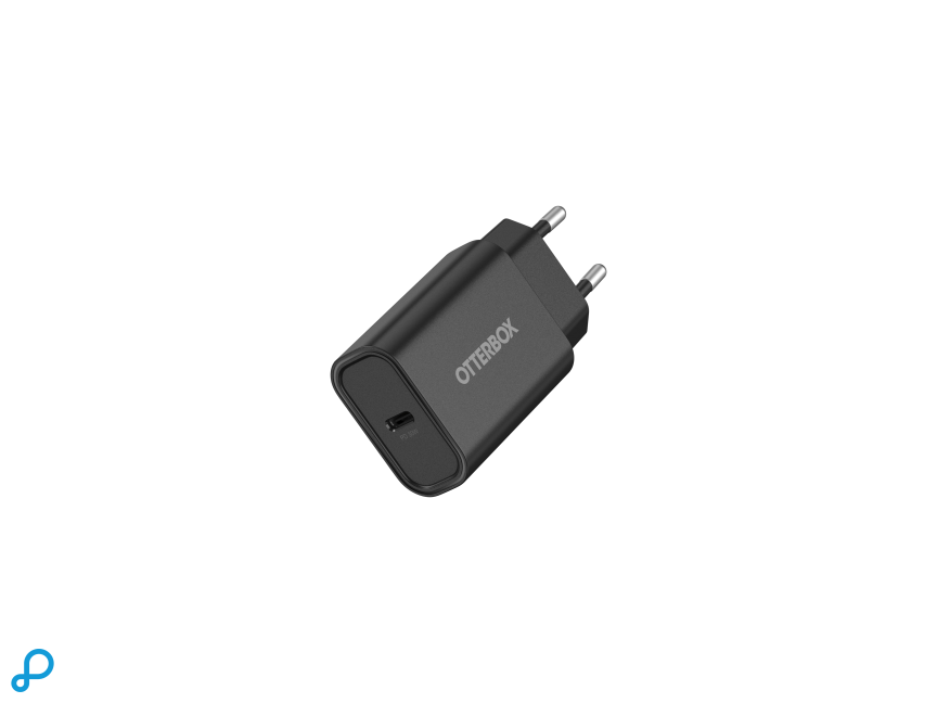 Otterbox EU Standard Wall Charger 30W - 1X USB-C Black - Pro Pack