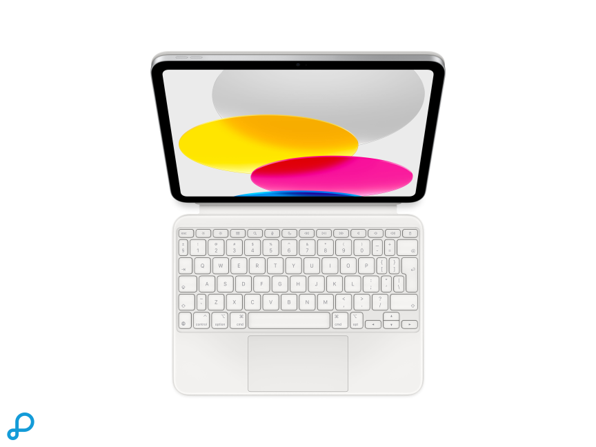 Magic Keyboard Folio voor iPad 10,9" en 11" - Dutch White
