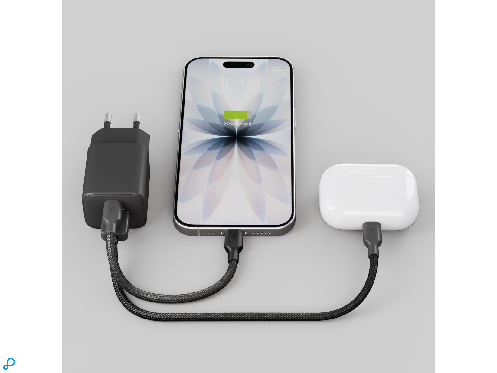 Zens USB-C 30W PD Lader Met 1x USB-C en 1x USB-A Zwart-4