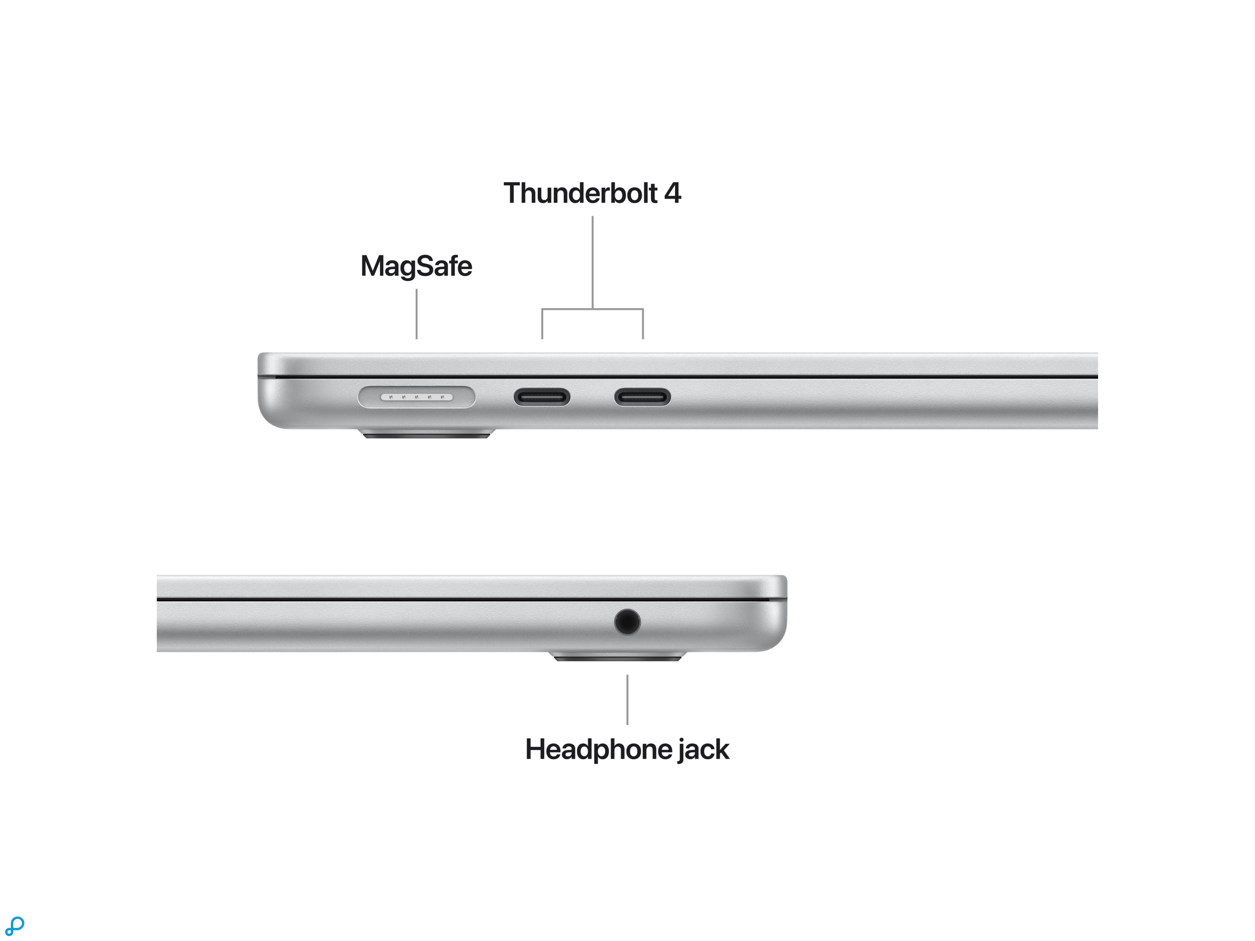 13-inch MacBook Air: Apple M4 chip met 10-core CPU en 10-core GPU, 16GB, 512GB SSD - Zilver - OP=OP-5