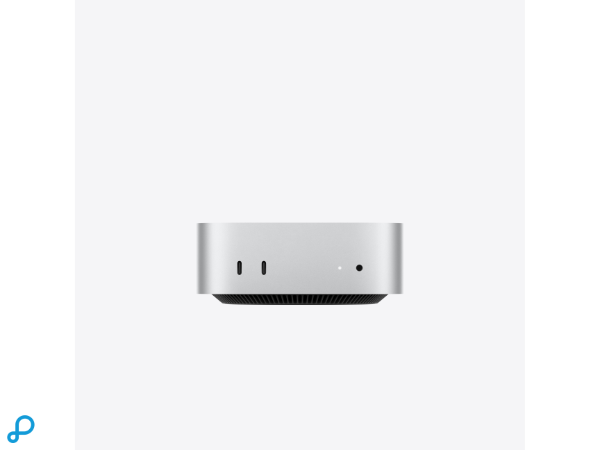 Mac mini: Apple M6 chip met 12-core CPU en 12-core GPU, 16GB, 512GB SSD