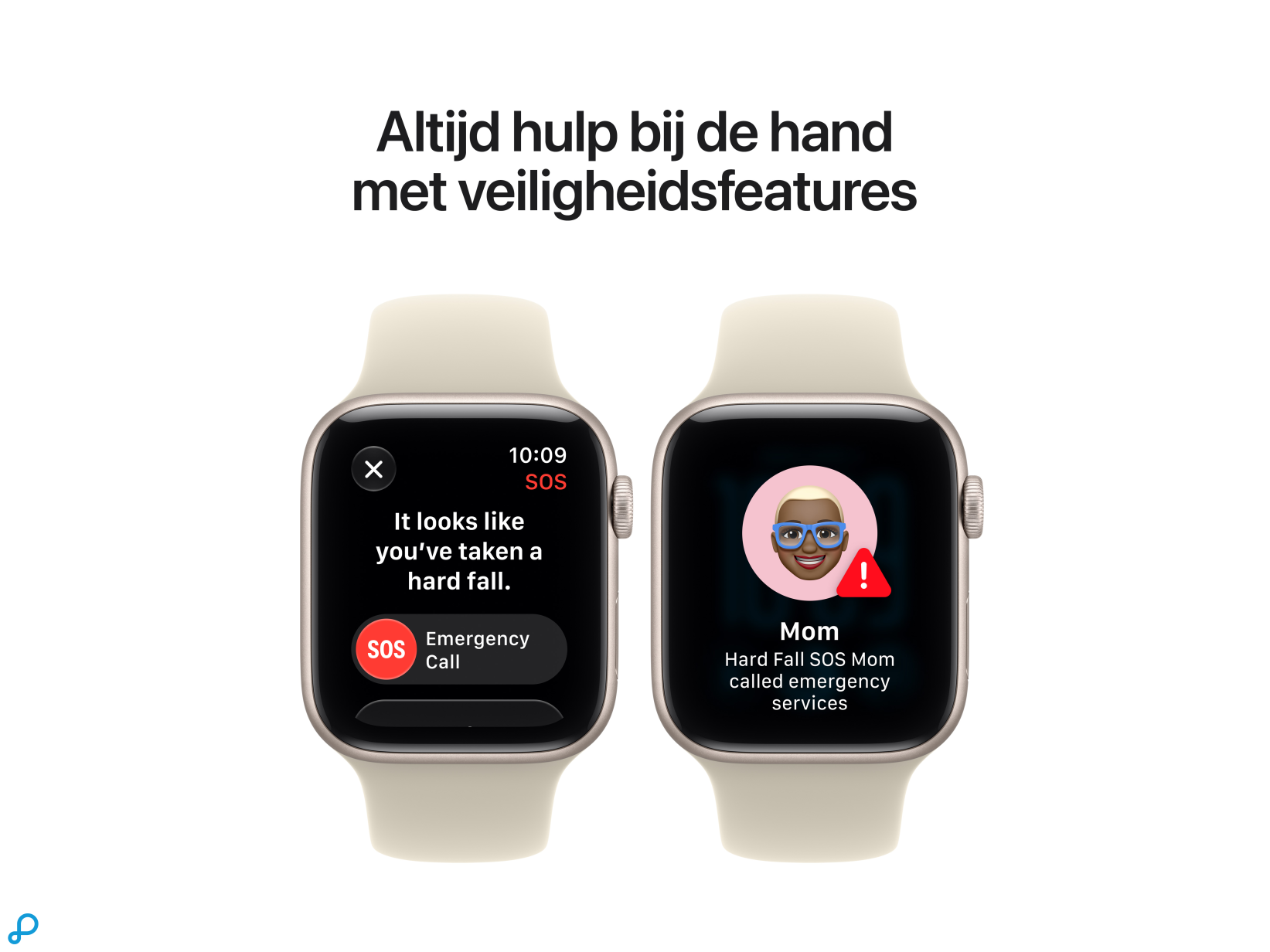 Apple Watch SE 3 GPS 44mm Starlight Aluminium Case with Sand Sport Band - S/M-5