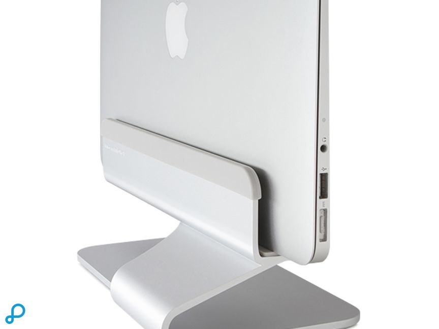 Rain Design mTower Vertical Laptop Stand - Silver