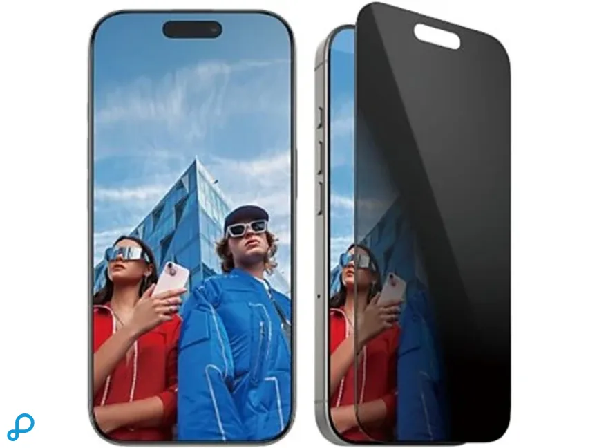 PanzerGlass iPhone 16 - Ultra-Wide Fit Privacy Glass