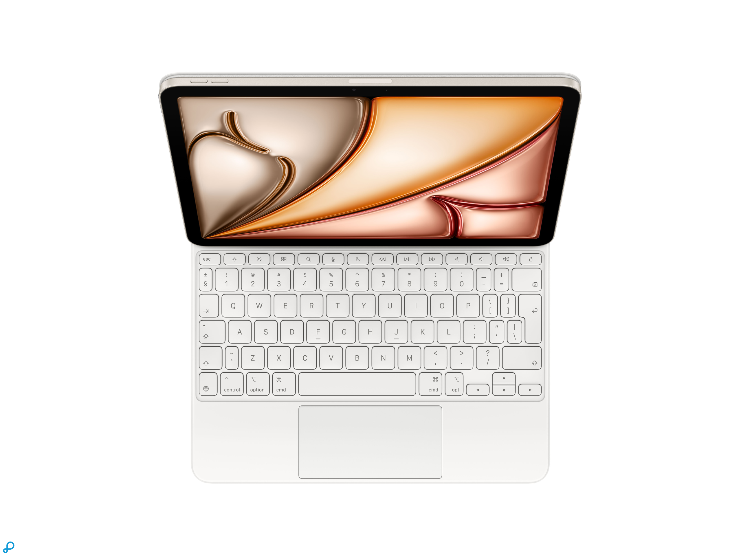 Magic Keyboard for iPad Air 11-inch (M2/M3/M4) - Nederlands - Wit-1