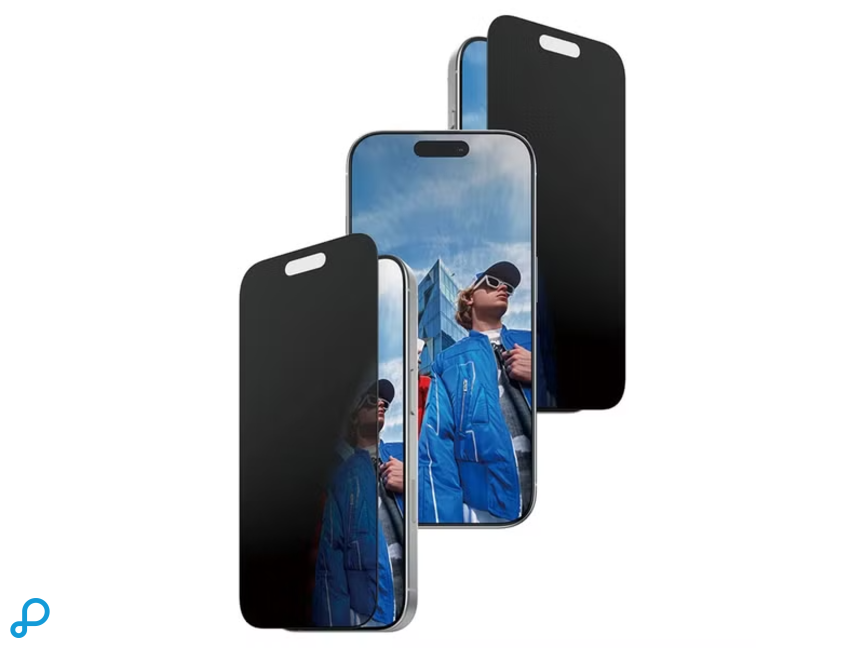 PanzerGlass 2-Way Privacy Screen Protector For iPhone 17/16 Pro Ulta-Wide Fit Bulk