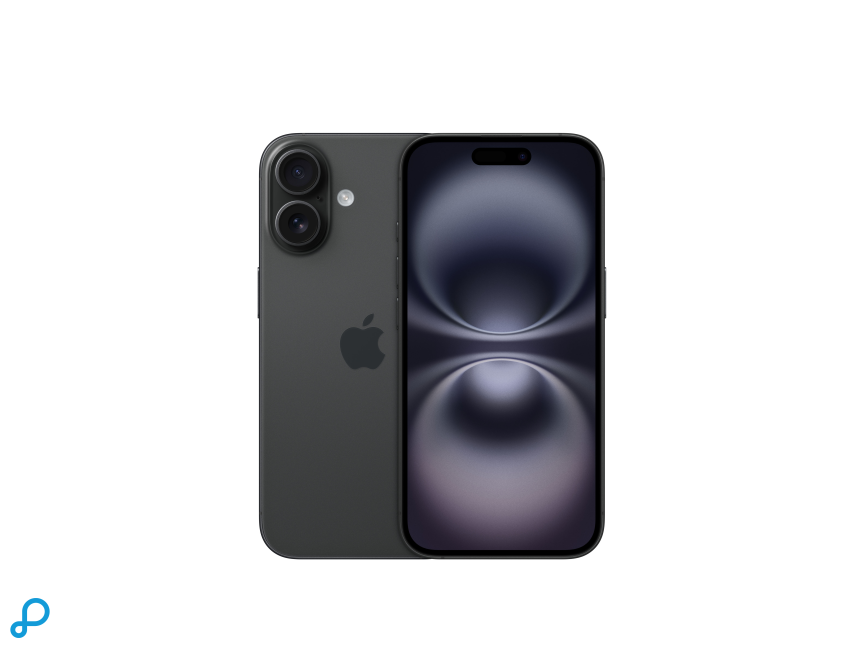 iPhone 16 128GB Zwart
