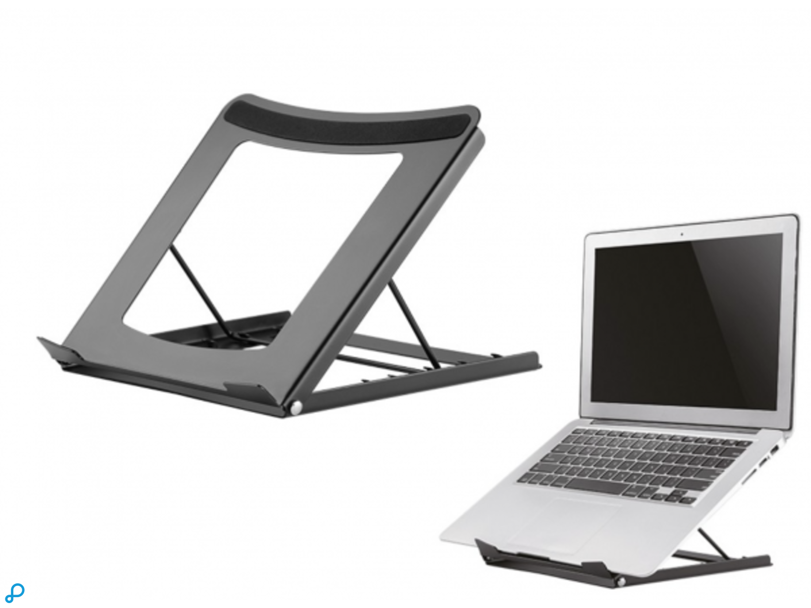 Newstar Notebook Desk Stand Zwart-0