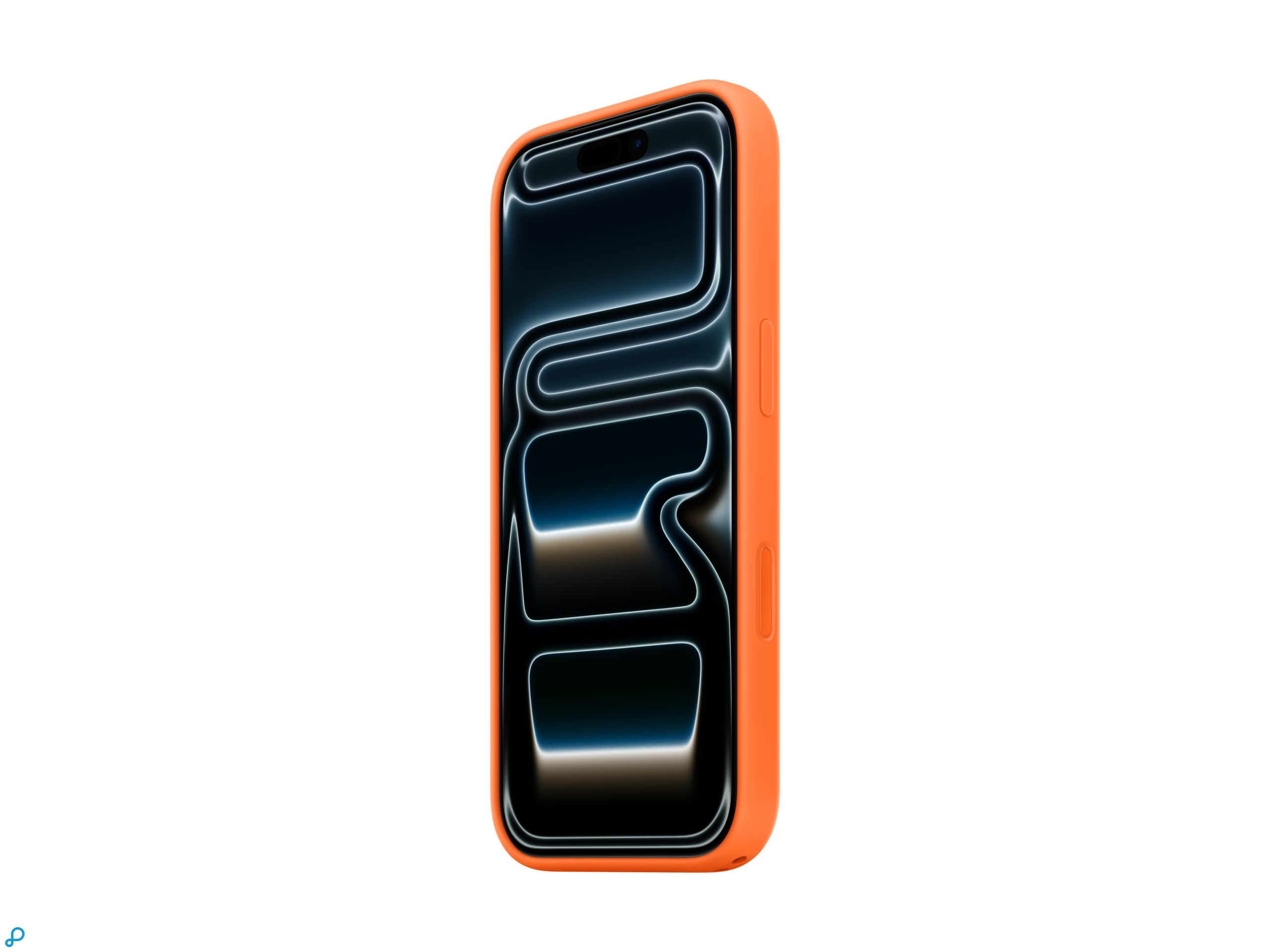 iPhone 17 Pro Silicone Case with MagSafe – Orange-0
