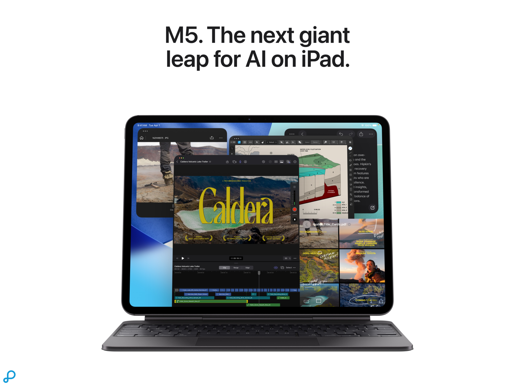 13-inch iPad Pro M5 Wi-Fi 2TB with standard glass - Space Black-4