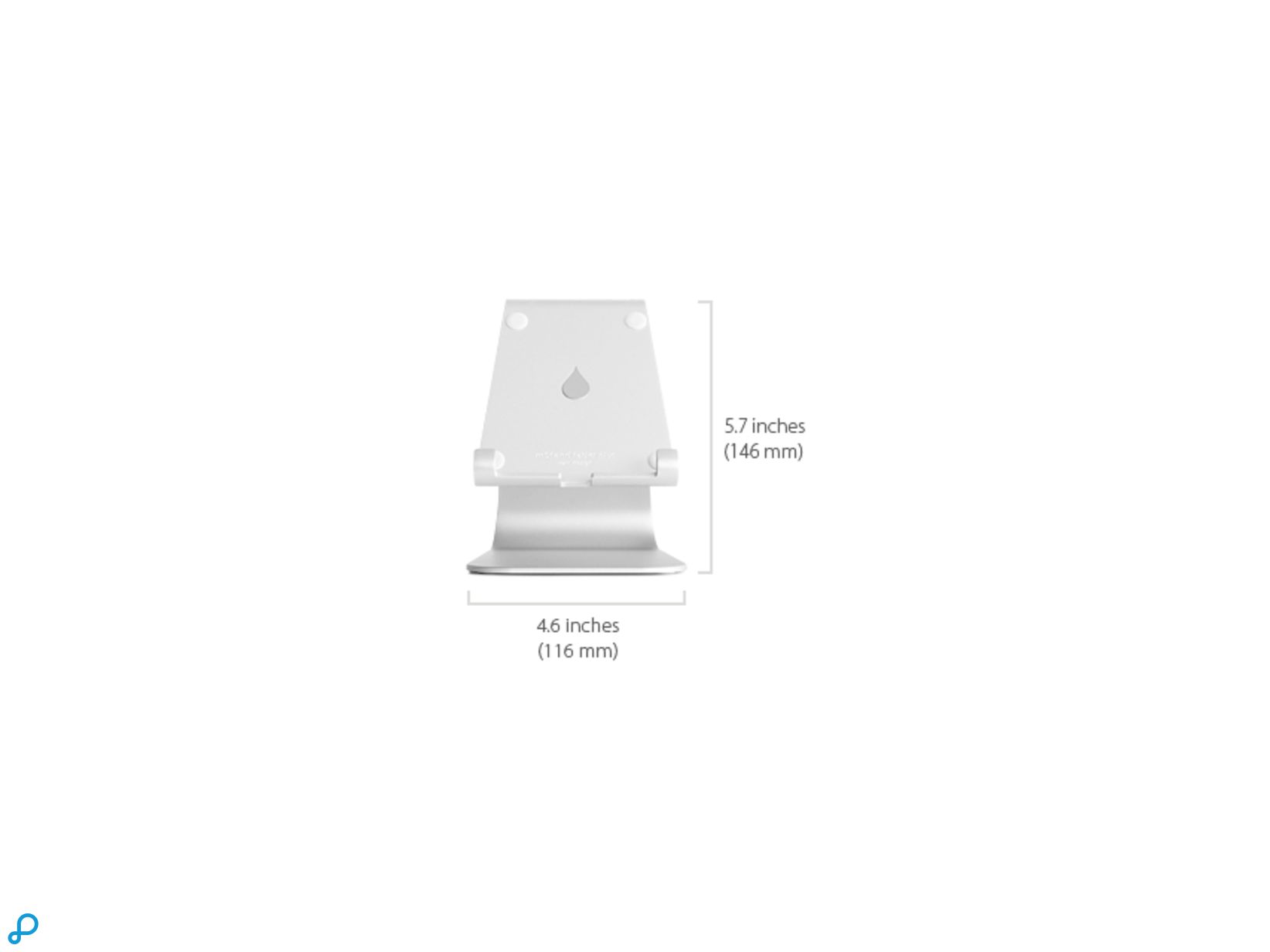 Rain Design mStand Tablet Plus Stand Silver-4
