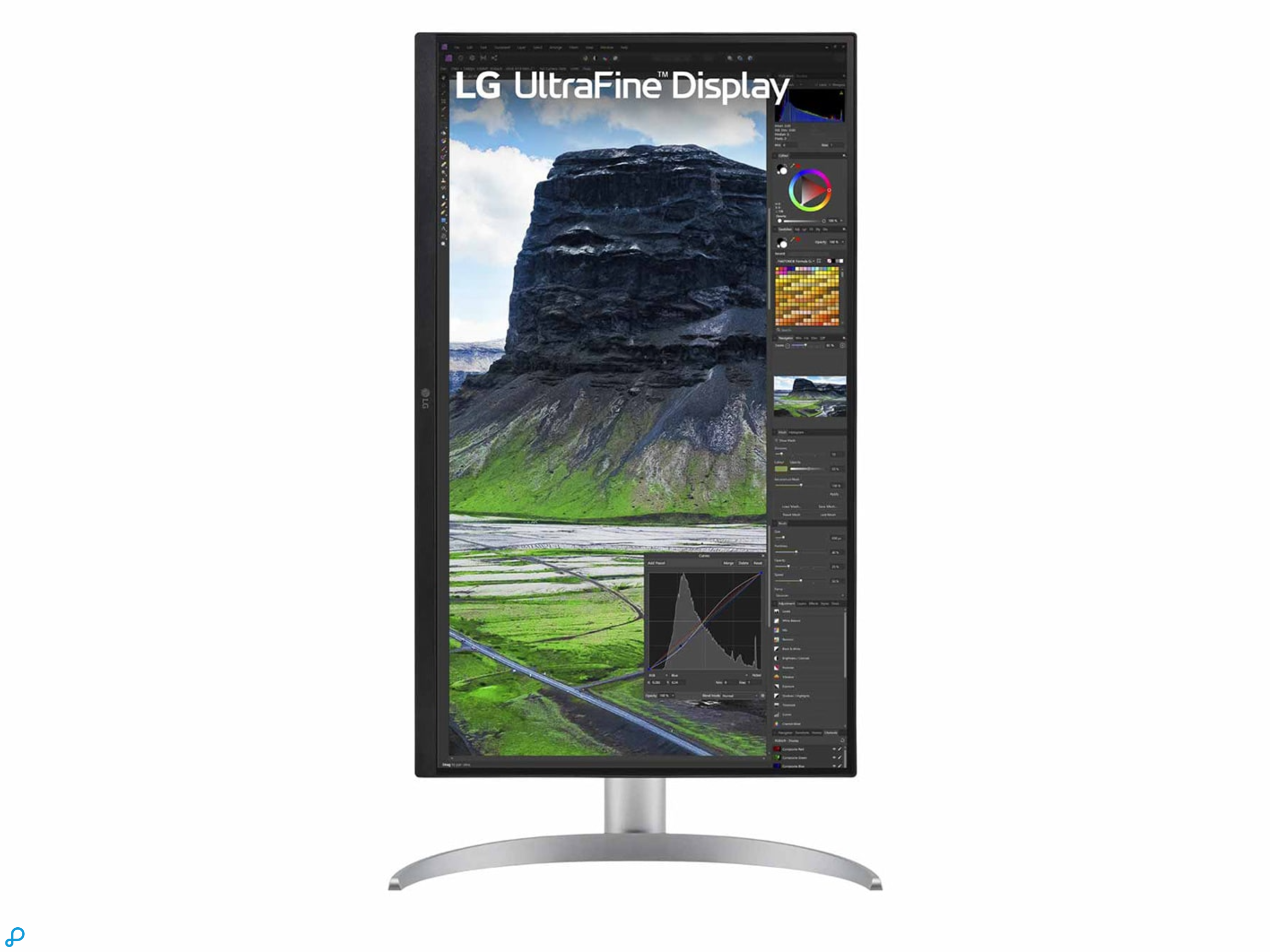 LG 32" 3840x2160 4K IPS-monitor Zwart-3