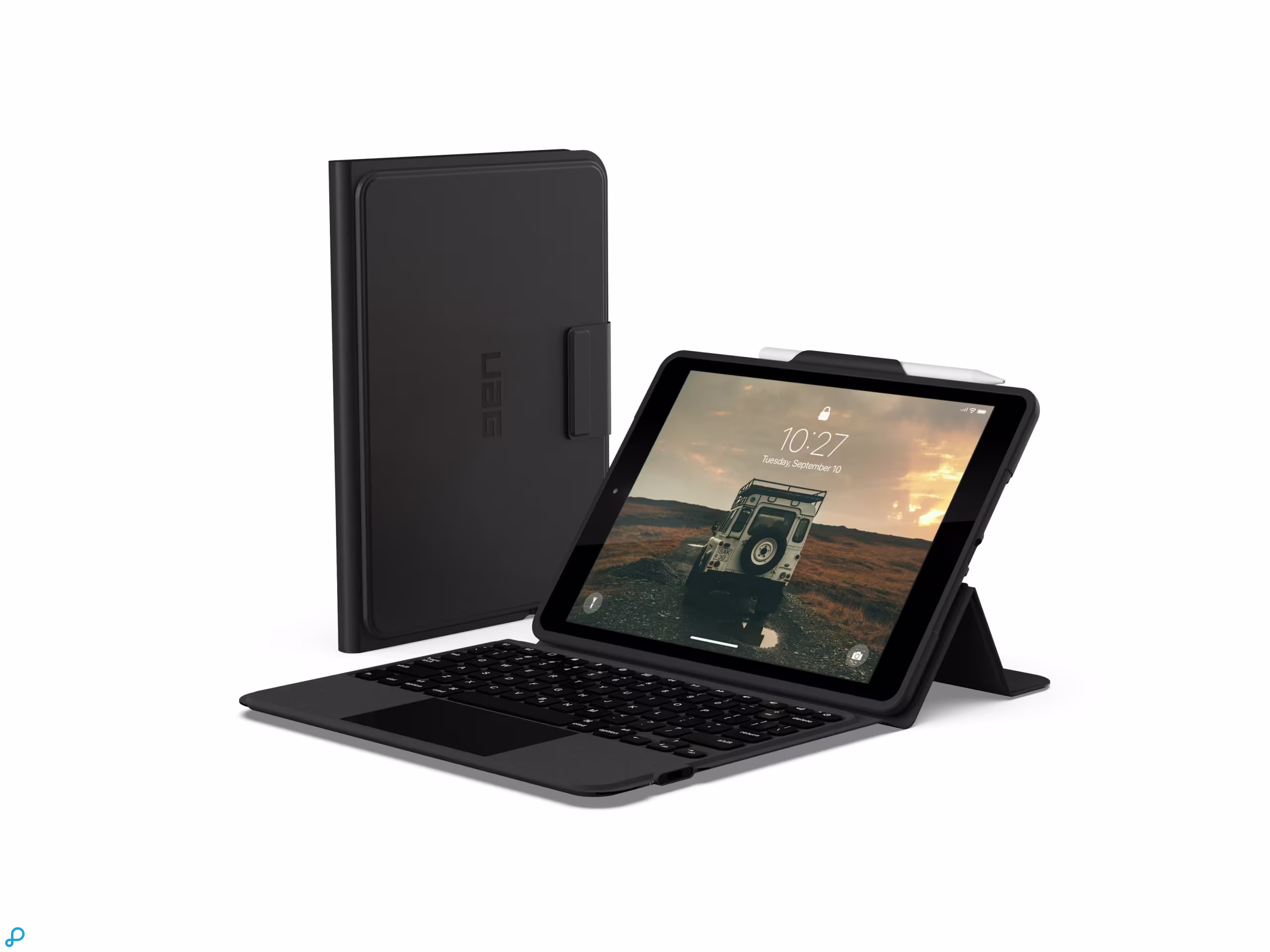 UAG Bluetooth UK English Keyboard For iPad 10.2-inch (2019/2020/2021) Black-0