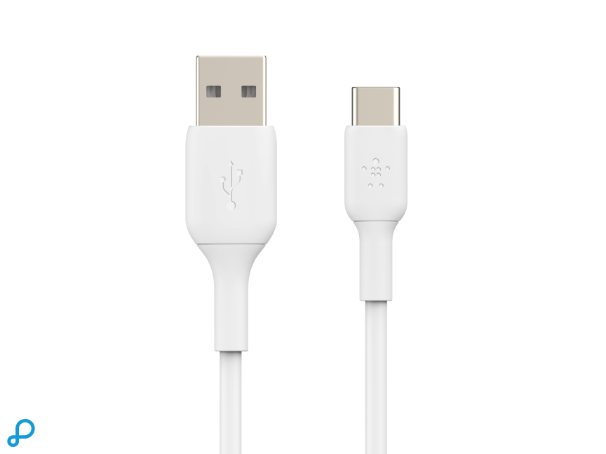 Belkin USB-C Naar USB-A 3M Wit