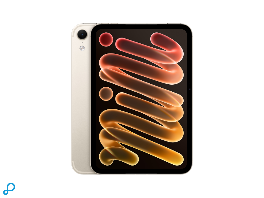 iPad Mini WiFi + Cellular 256GB Standard glass - Starlight