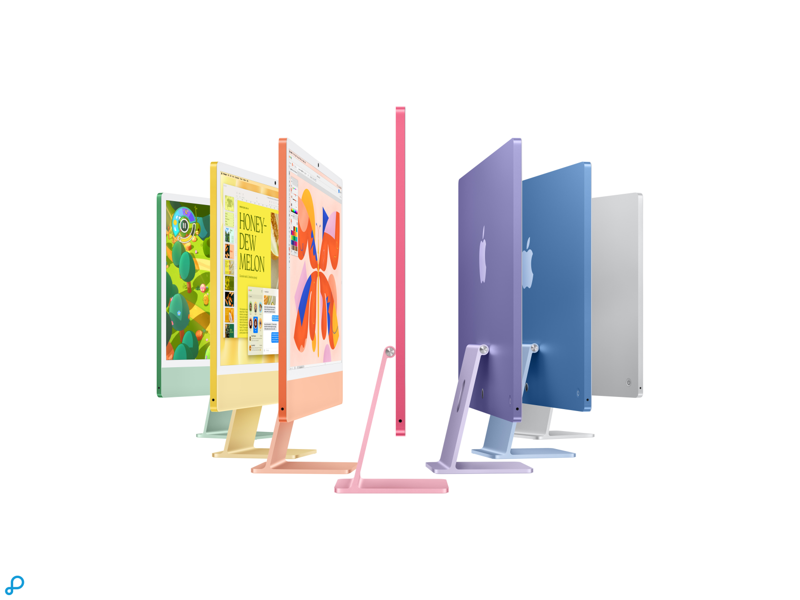 24-inch iMac met Retina 4.5K display: Apple M4 chip met 10-core CPU en 10-core GPU, 16GB, 512GB SSD - Blauw-3
