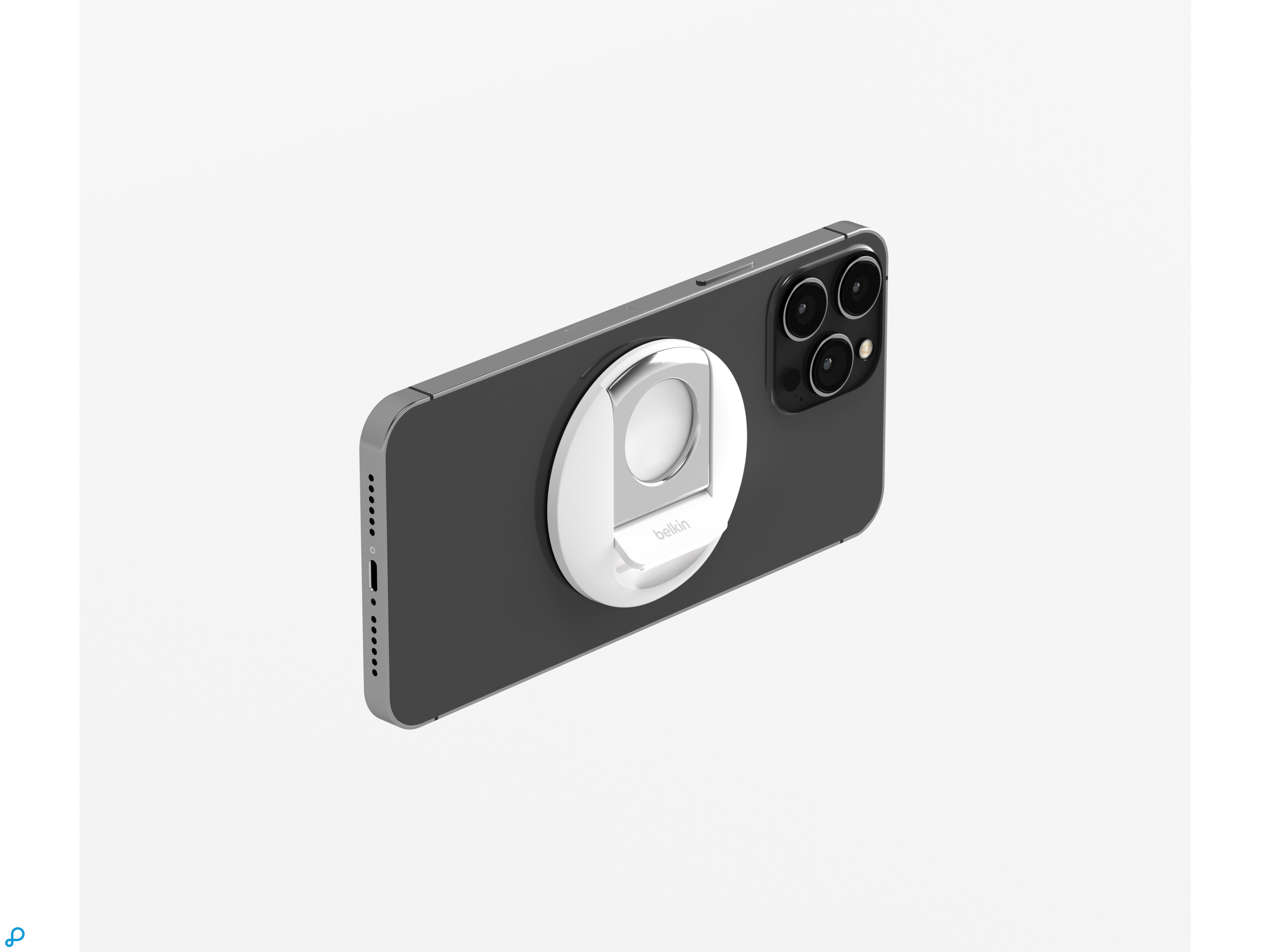 Belkin iPhone Mount with MagSafe for Mac Notebooks, White-4