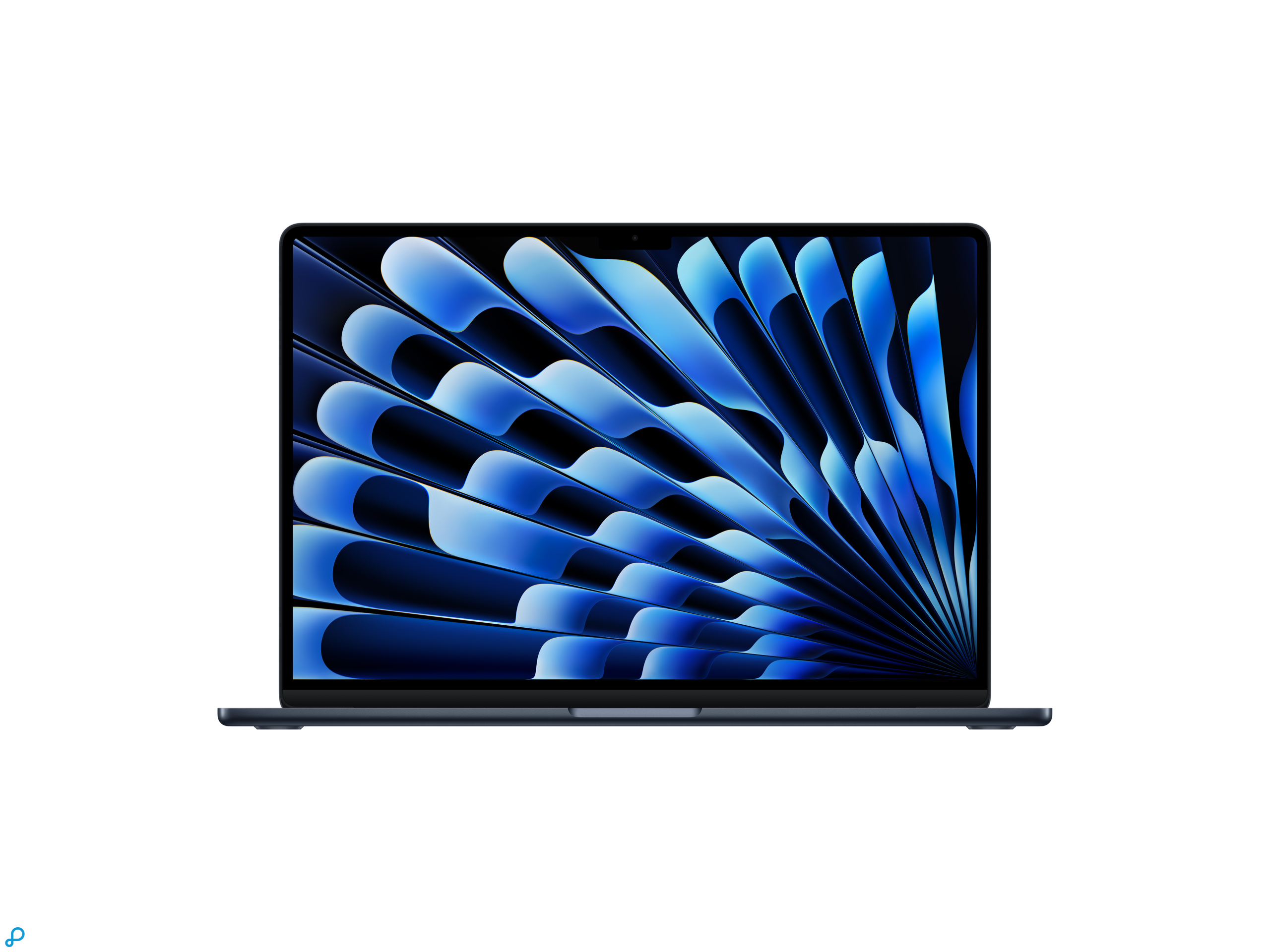 OP=OP 15-inch MacBook Air: Apple M4 chip met 10-core CPU en 10-core GPU, 16GB, 512GB SSD - Middernacht-0