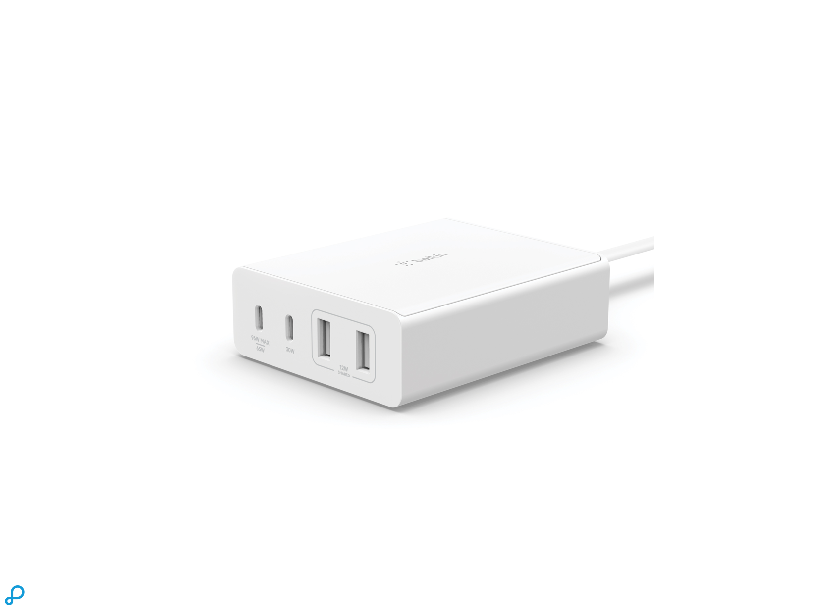 Belkin 108W 4-Ports USB GaN Desktop Charger Dual C and Dual A and 2M Cord-0