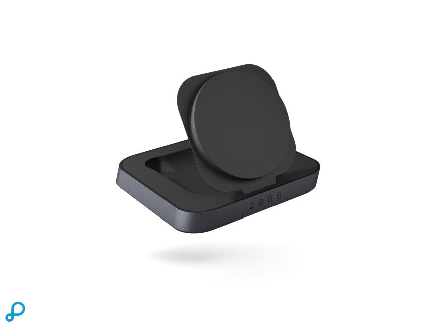 Zens Magnetische Nightstand Snellader, (15W), Incl. adapter