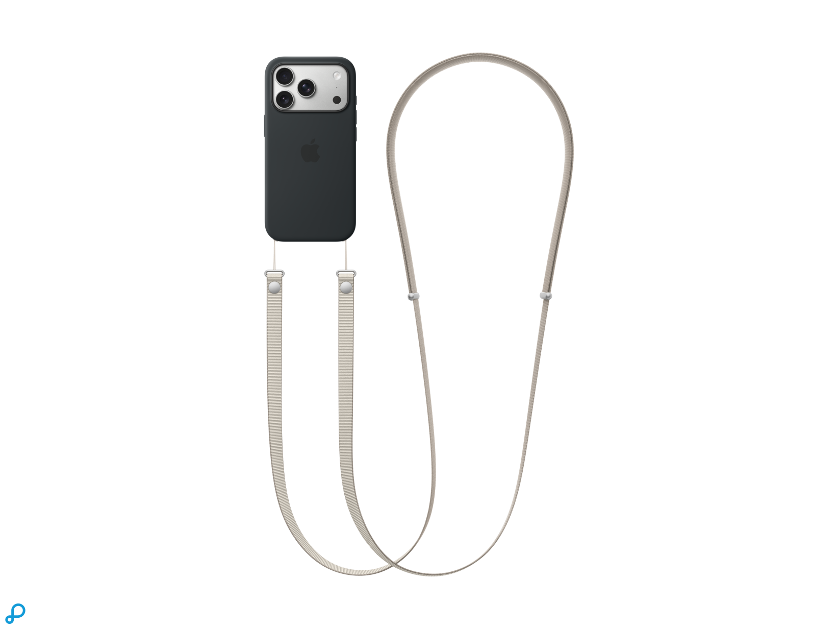 Apple Crossbody Strap For iPhone 17- Tan-0