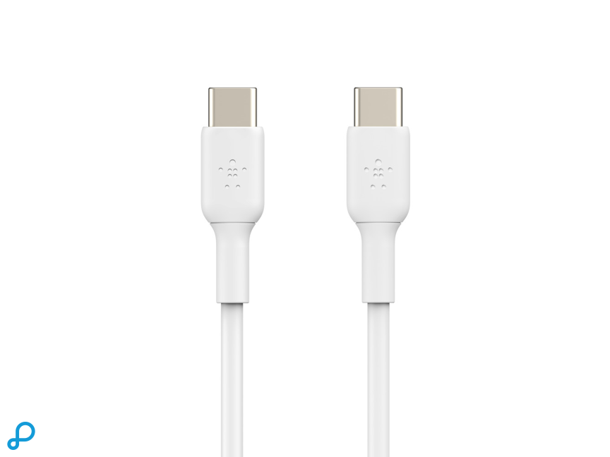Belkin USB-C Naar USB-C 2.0 1M Wit