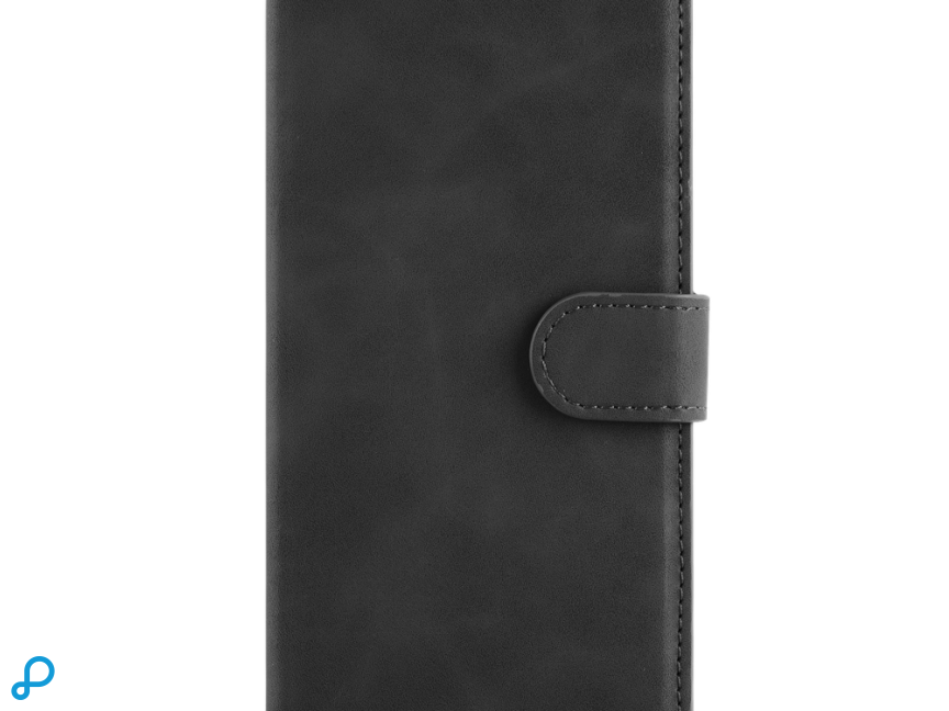 Just in Case iPhone 14 - Premium Wallet Case - Black