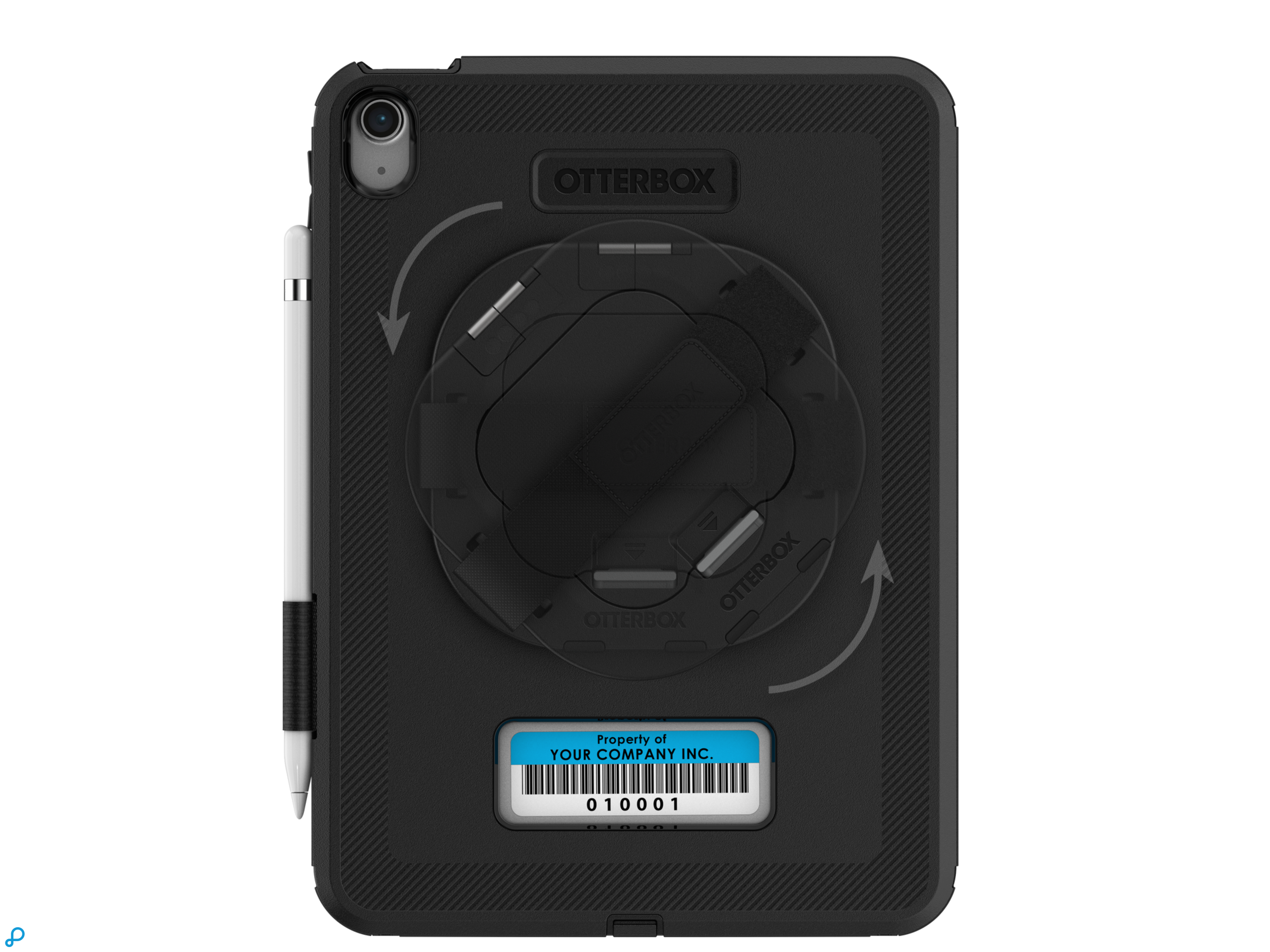 OtterBox Defender iPad A16 (11") / 10th gen (10,9") Black - met stand en handgreep-2