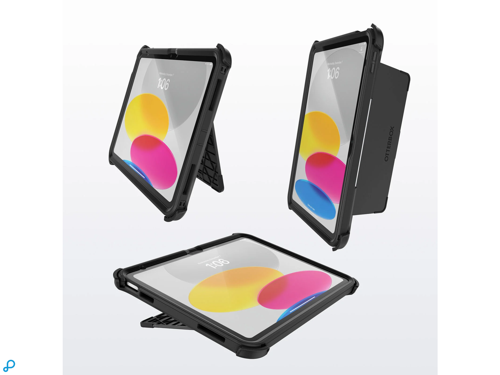 OtterBox Defender iPad A16 (11") / 10th gen (10,9")  Black - Retail-0