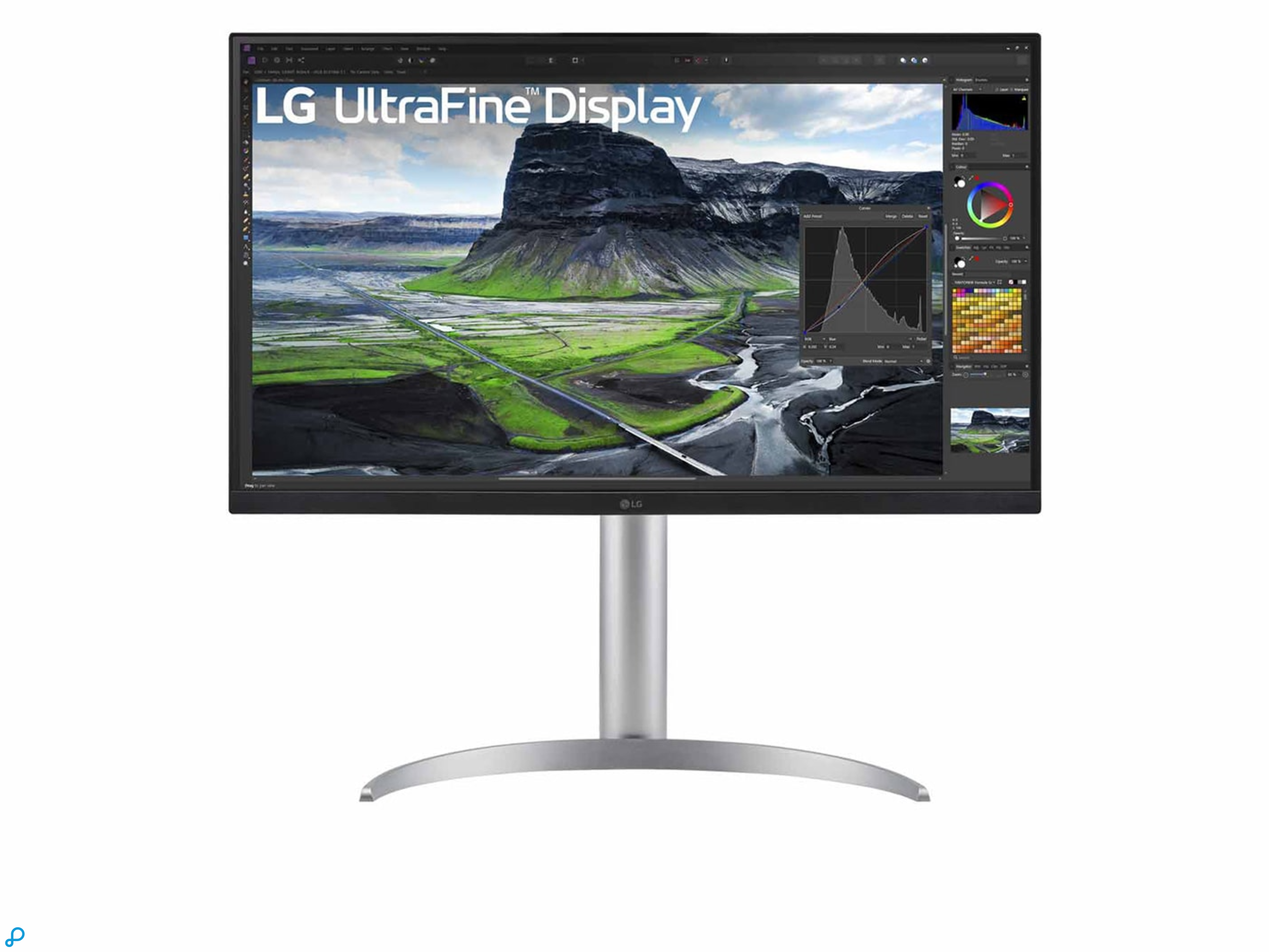 LG 32" 3840x2160 4K IPS-monitor Zwart-0