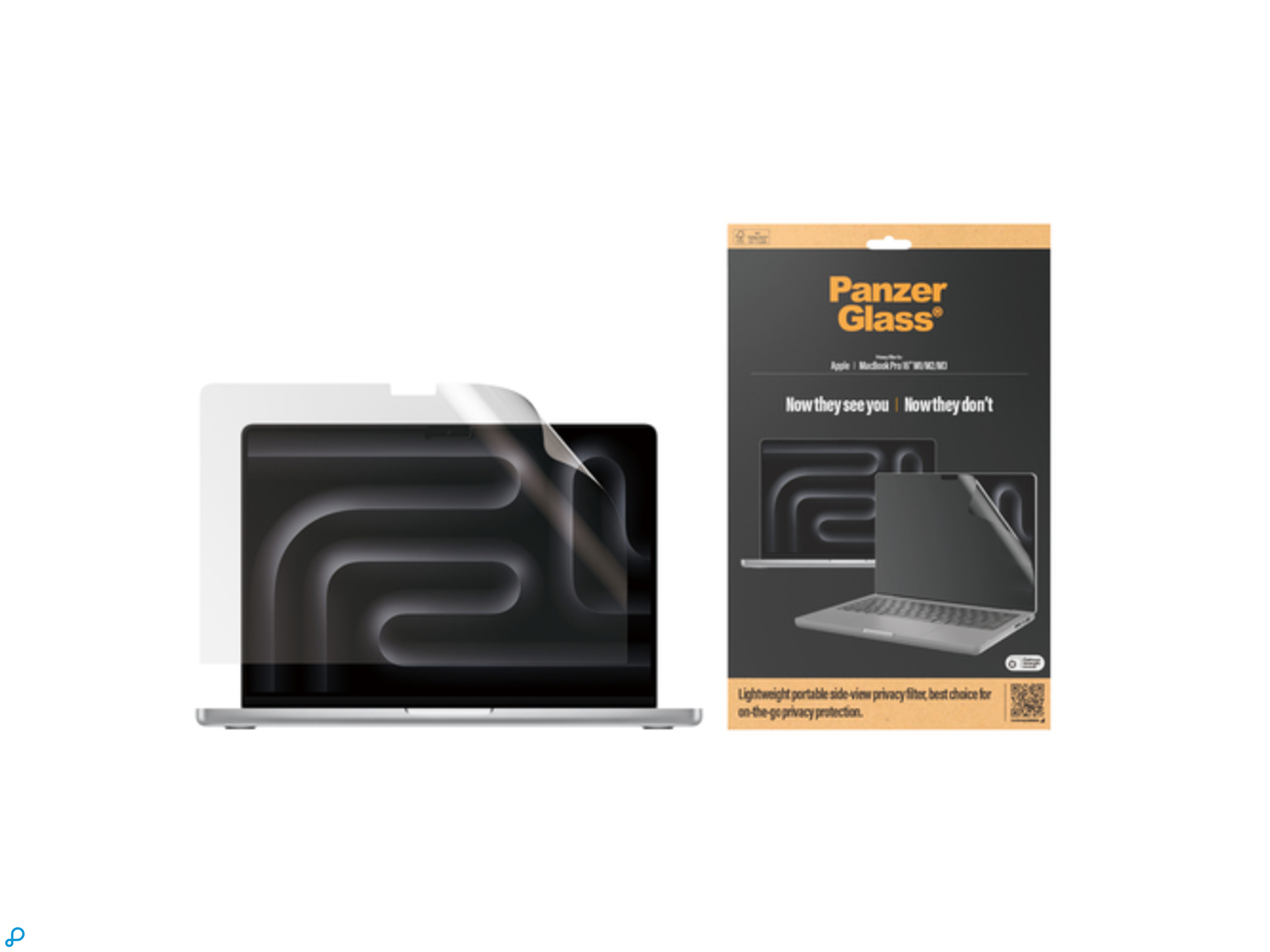 PanzerGlass MacBook Pro 16"  Privacy screen Retail-1