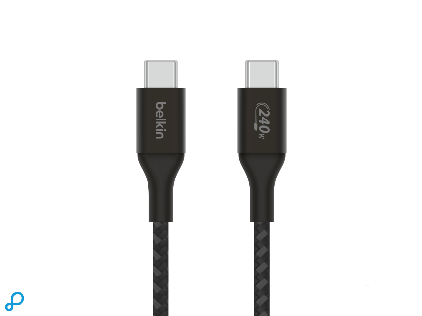 Belkin BOOST CHARGE™ 240w USB-C Naar USB-C Kabel 2M Zwart