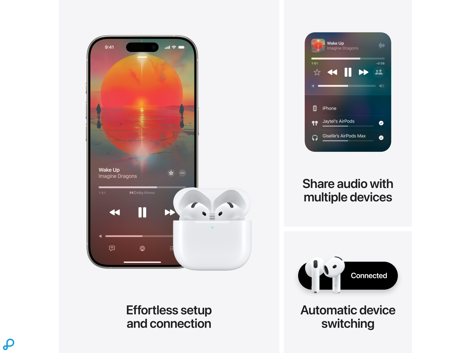 Airpods 4 met Active Noice Canceling OP=OP-6