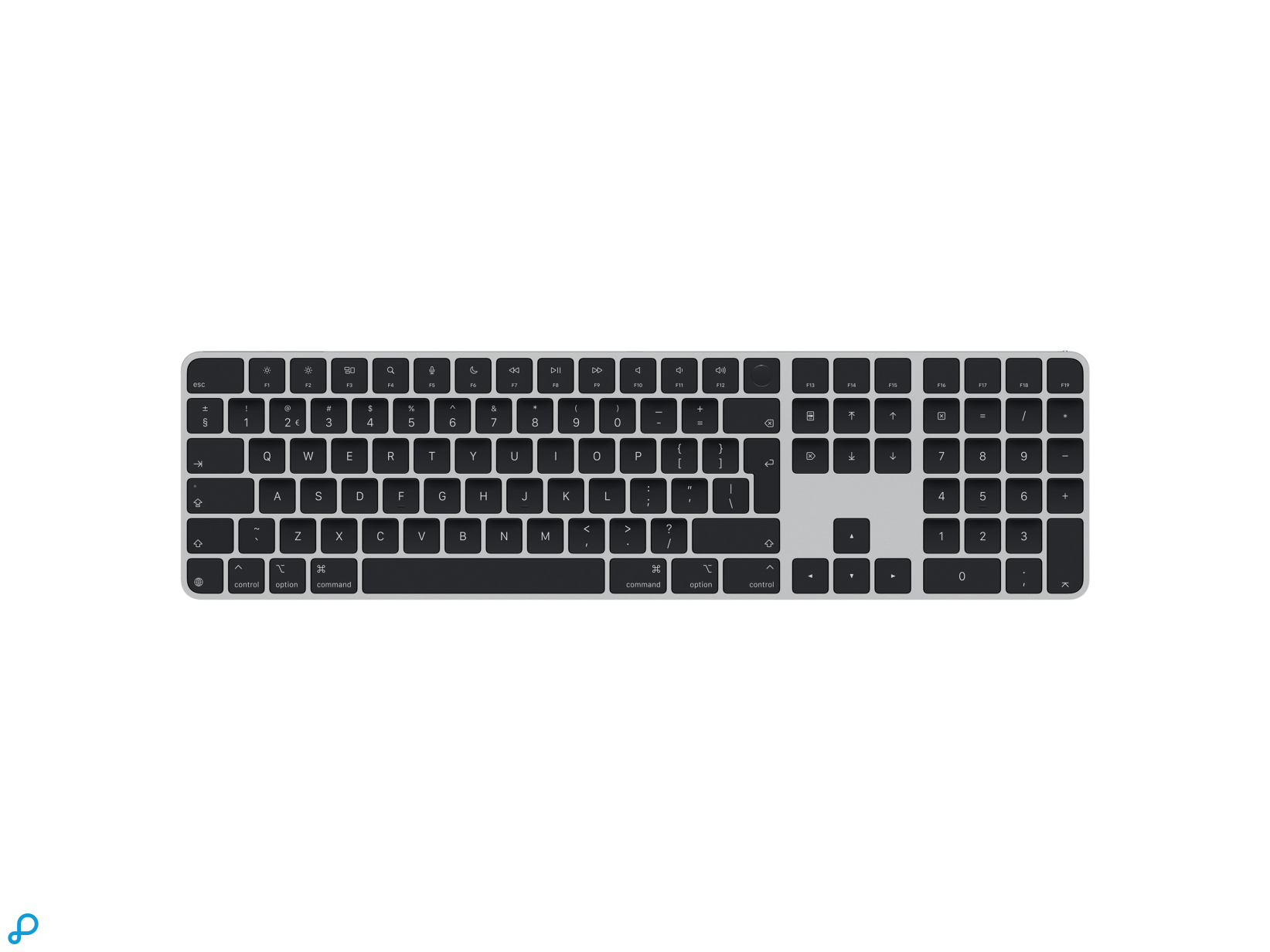 Magic Keyboard met Touch ID en Numeric Keypad US voor Mac modellen met Apple silicon - US Engels - Zwart-0