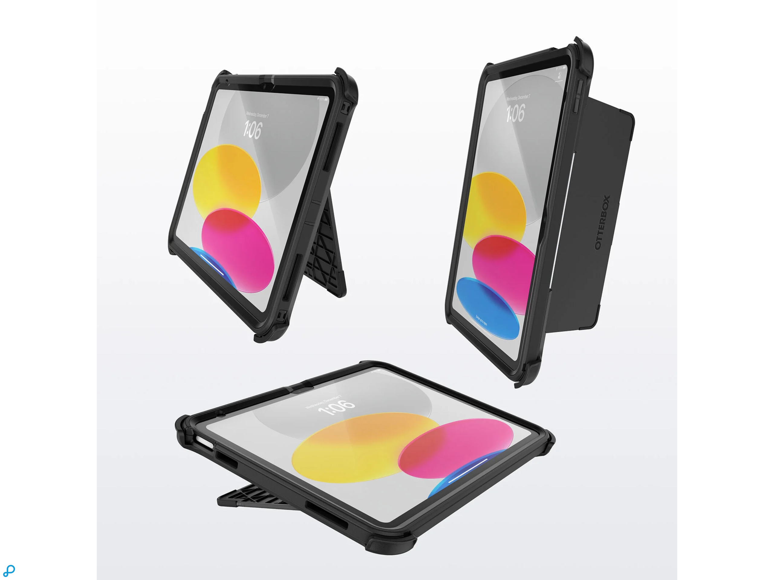 OtterBox Defender iPad A16 (11") / 10th gen (10,9")  Black - Retail-0