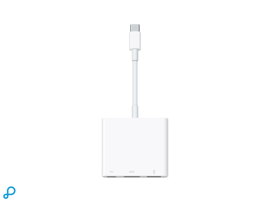 Apple USB-C naar digitale AV-multipoort adapter