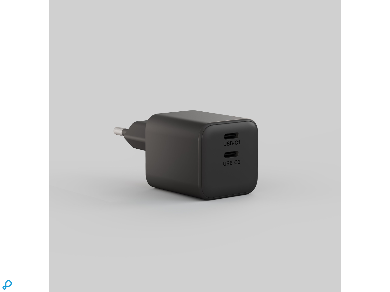 Zens USB-C 100W PD Lader 2x USB-C Zwart-1