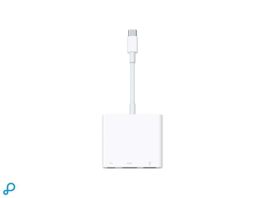 Apple USB-C naar digitale AV-multipoort adapter