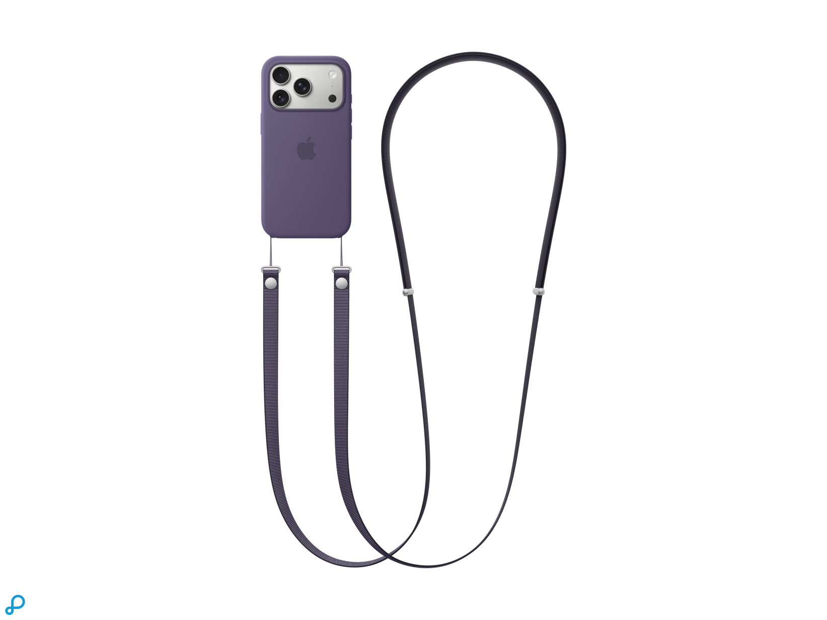 Apple Crossbody Strap For iPhone 17- Purple-0