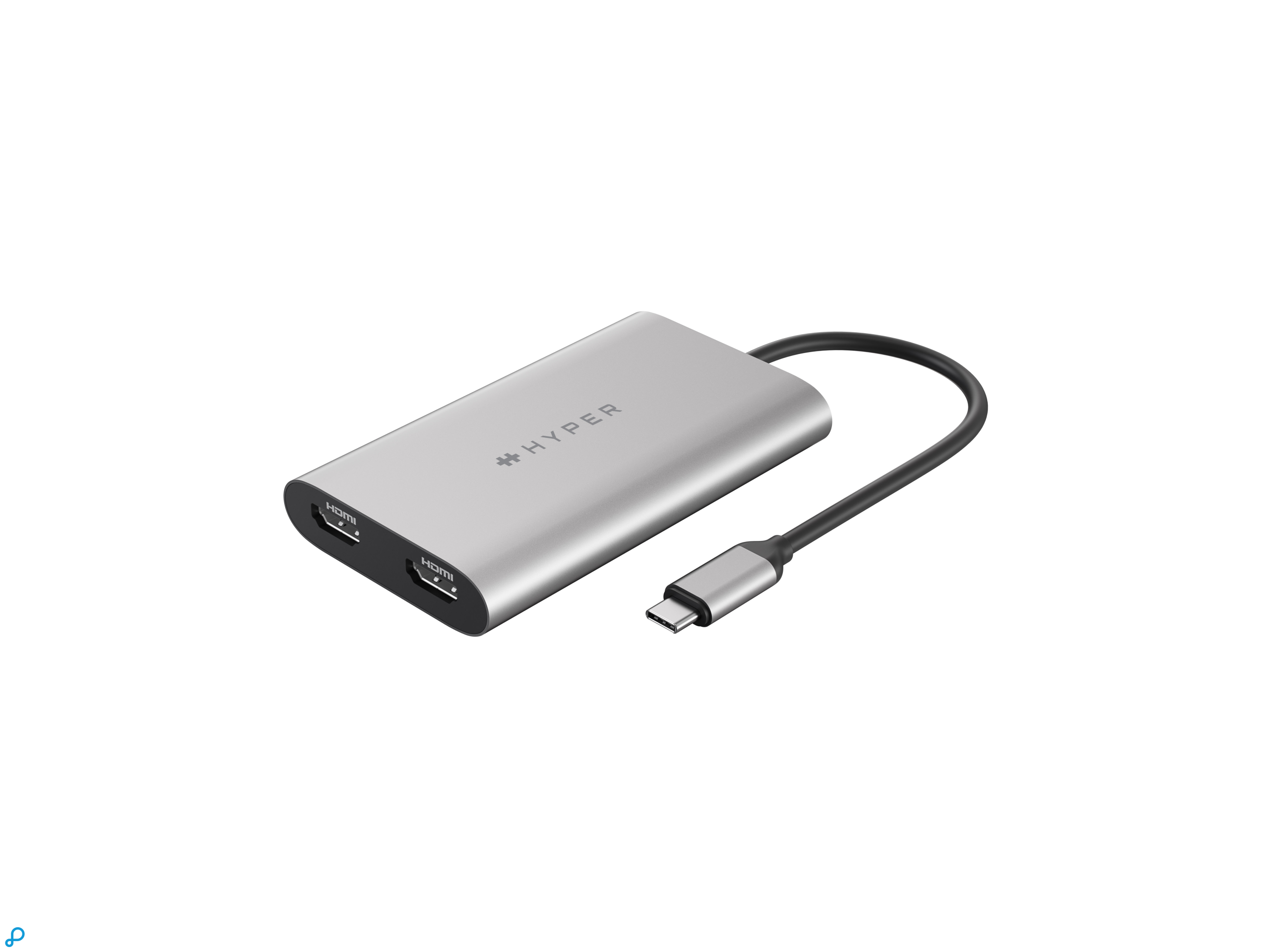 HyperDrive Dual 4K HDMI Adapter voor M1/M2 MacBook-1