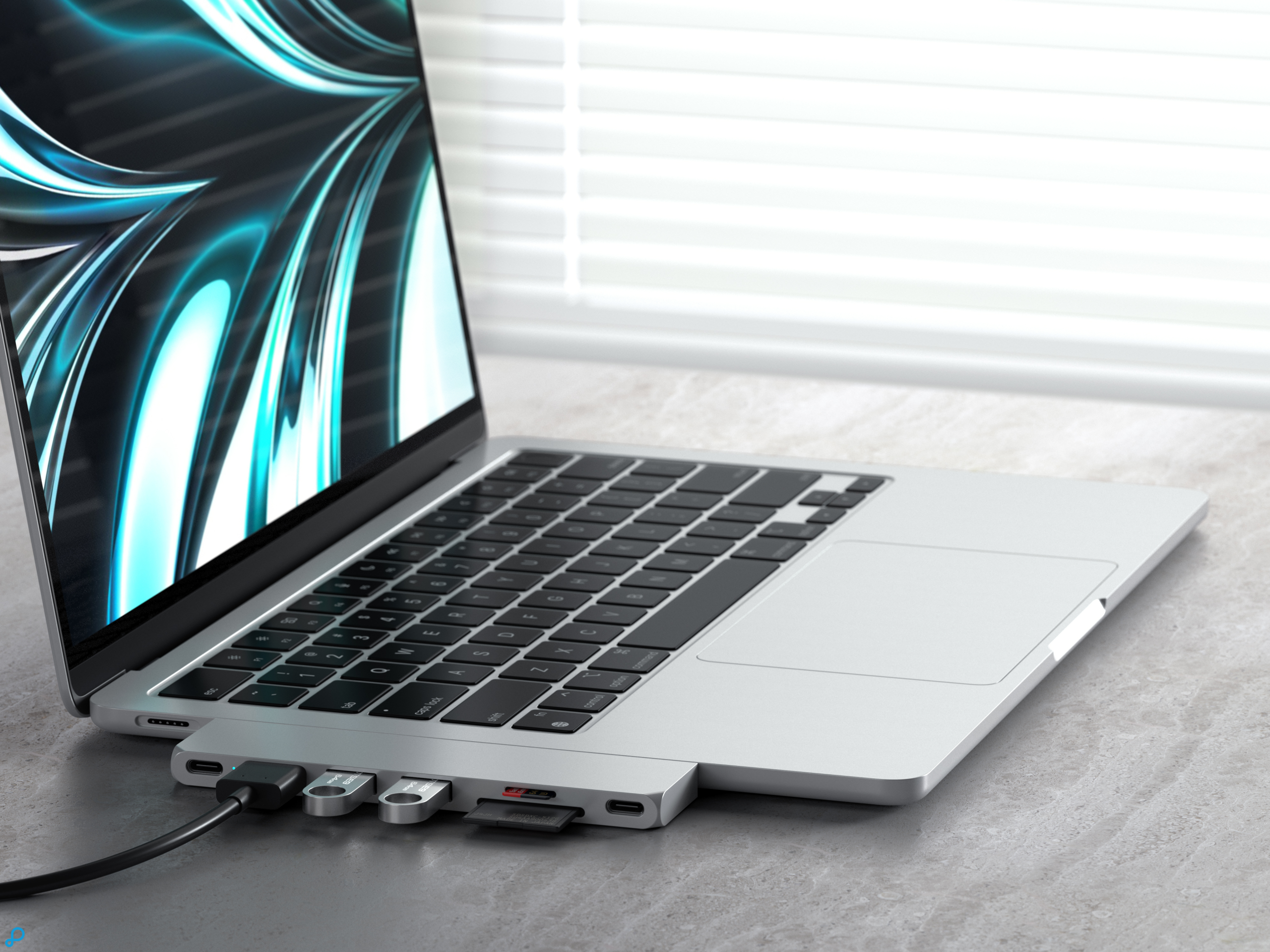 Satechi USB-C Pro Hub Slim Adapter - Silver-5