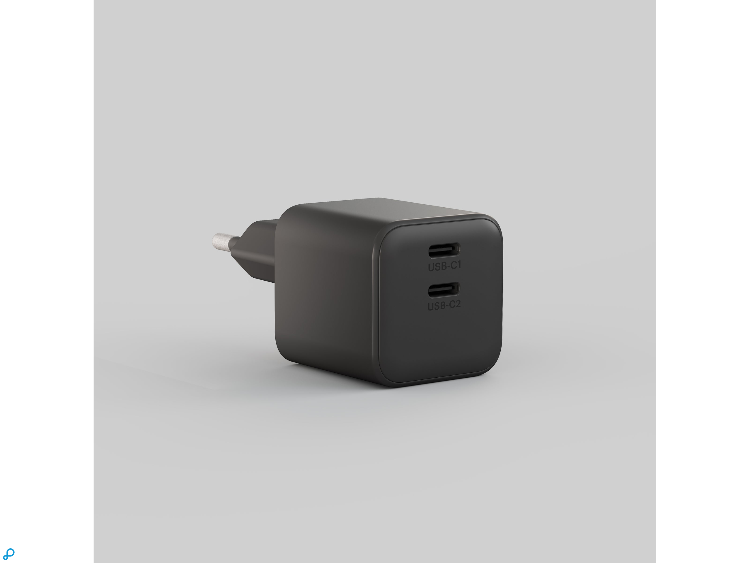 Zens USB-C 45W PD Lader 2x USB-C Zwart-2