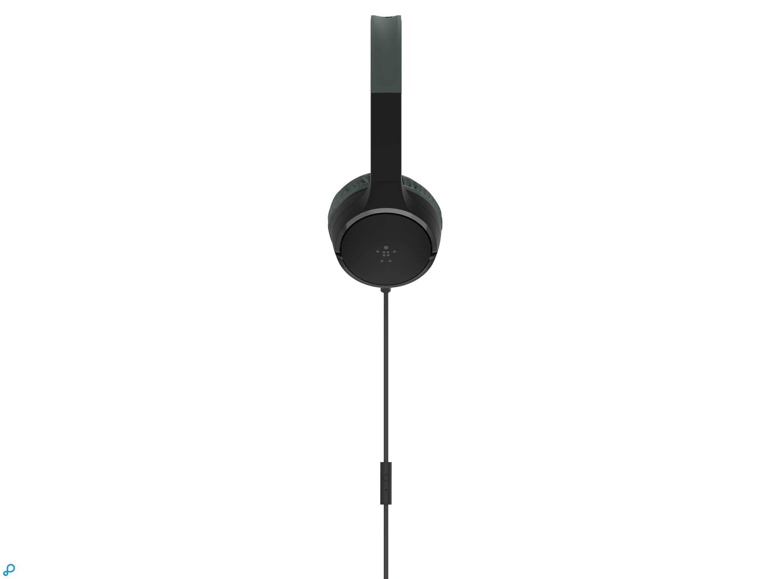 Belkin Soundform Mini Wired  On-Ear Headphones for Kids, Black-5