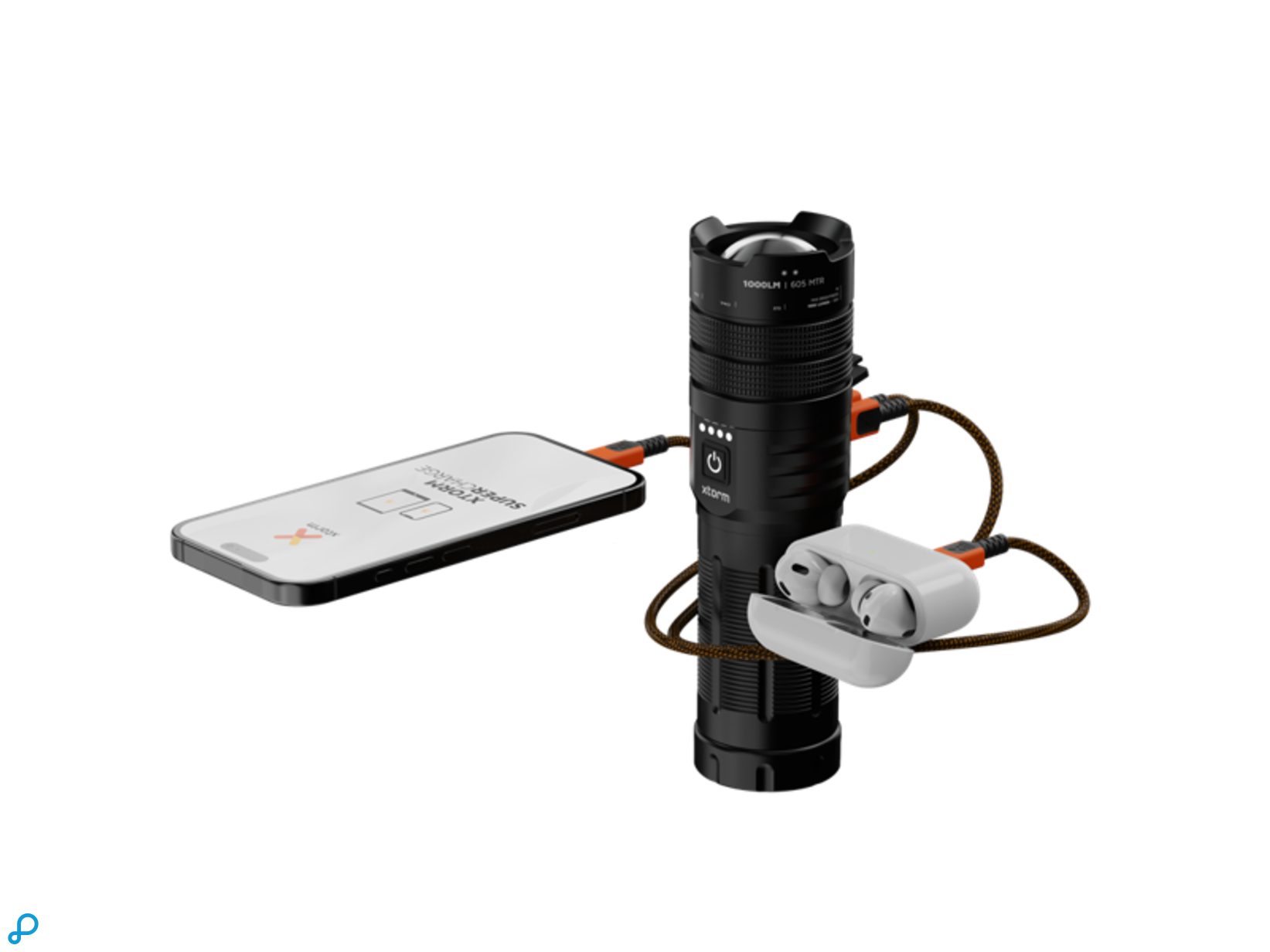 Xtorm Flashlight Powerbank 10.500 mAh Black-2
