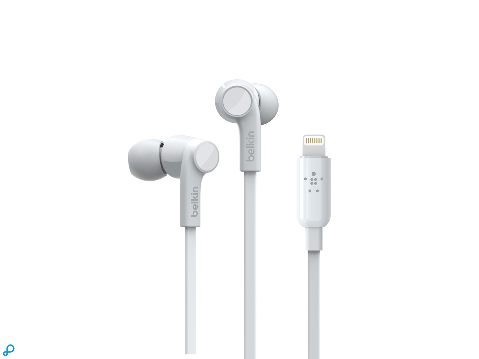 Belkin Soundform Headphones with Lightning Connector, White-3