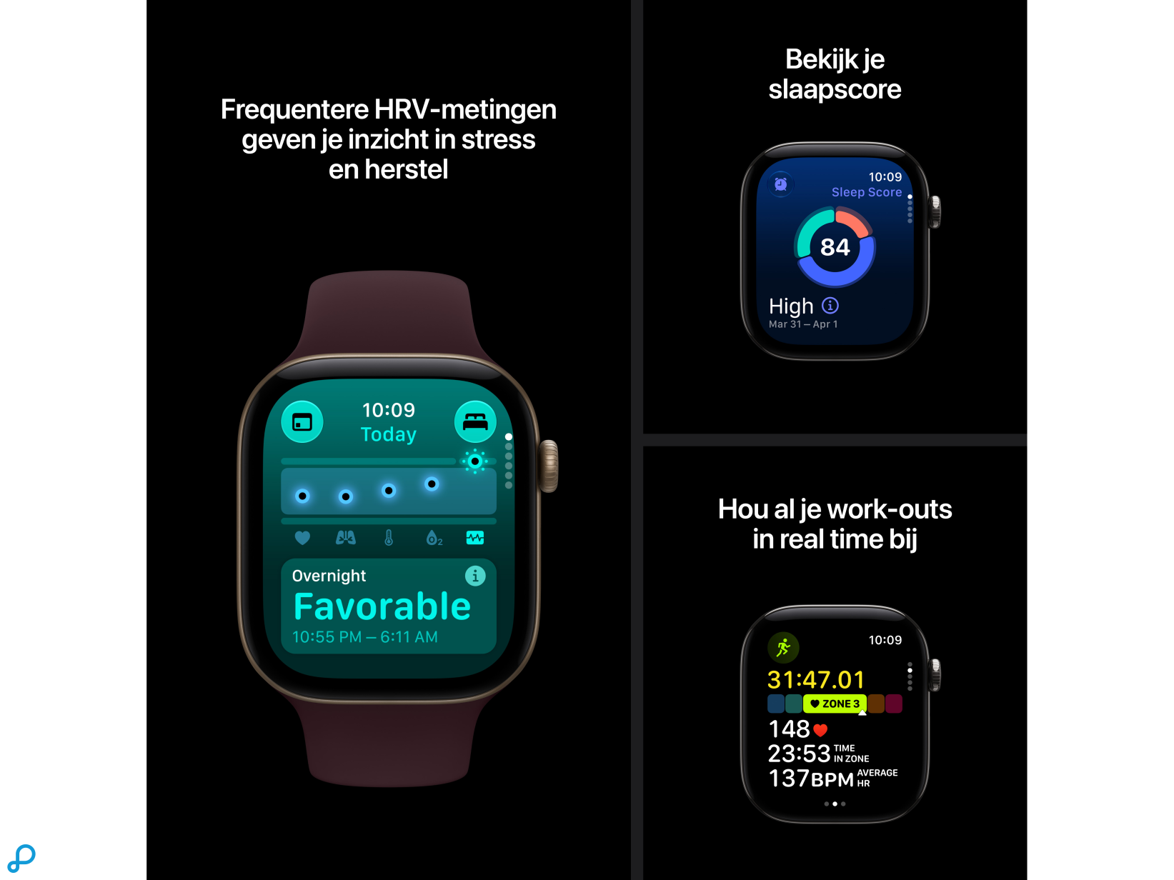 Apple Watch Series 12 GPS + Cellular 42mm Black Aluminium Case with Black Sport Band - M/L-4