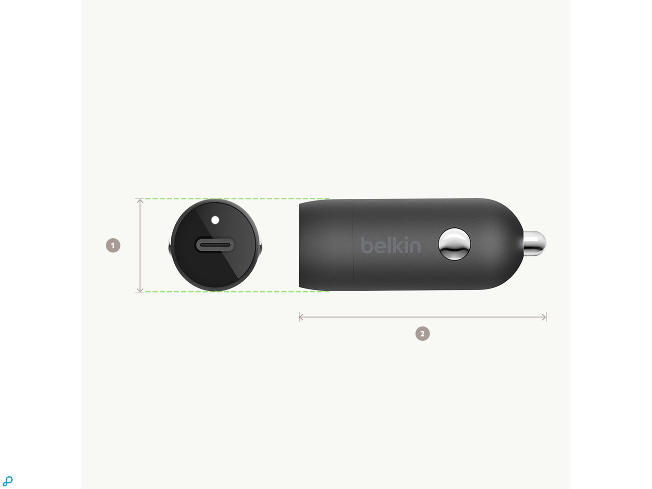 Belkin 20W PD Car Charger-4